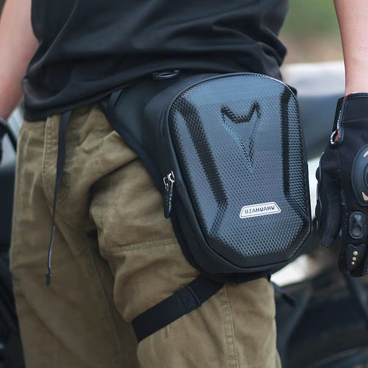 Motorcycle Leg Side Bag Travel Bag Waterproof Motorbike Waist Leg Bag Men Women Hip Bum Pack Outdoor Sports Casual Fanny Pack
