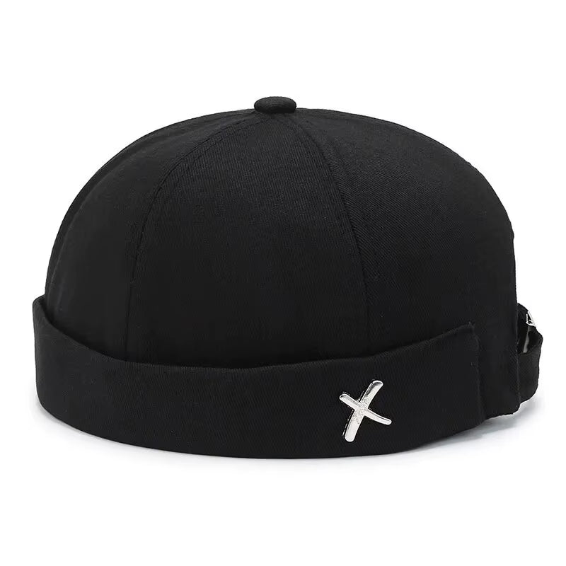 Spring New Guppi Hat, Korean Version Street Hat, Personality, Beanie, round Hat, Sailor, Landlord Hat, Men'S and Women'S Niche