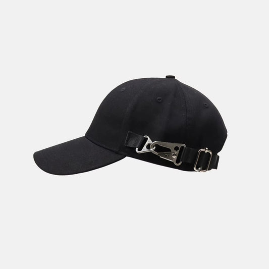 Outdoor Tactical Techwear Cap Men Women Metal Buckle Multifunction Adjustable Hip Hop Punk Baseball Cap Cycling Sport Hat