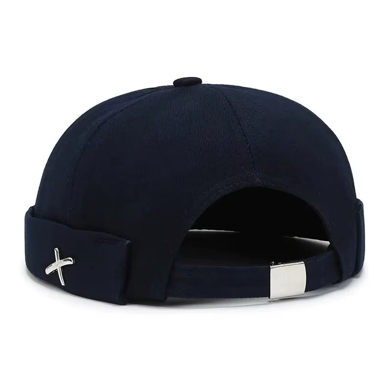 Spring New Guppi Hat, Korean Version Street Hat, Personality, Beanie, round Hat, Sailor, Landlord Hat, Men'S and Women'S Niche