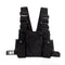 Functional Tactical Chest Bag for Woman Fashion Bullet Hip Hop Vest Streetwear Bags Casual Waist Pack Unisex Black Chest Rig Bag